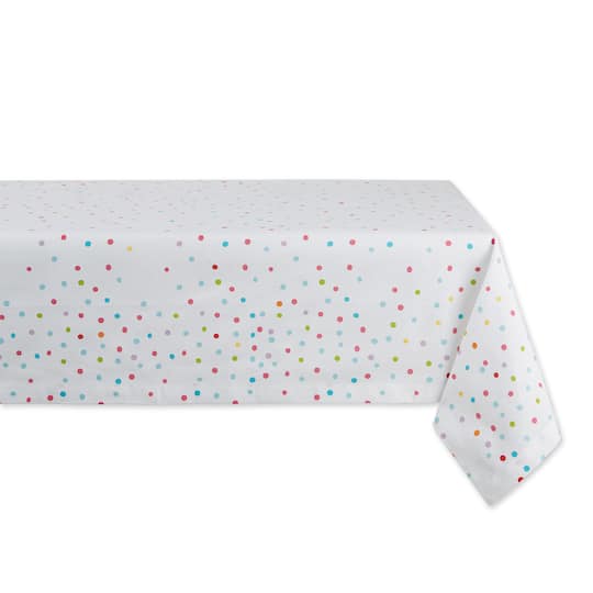 Confetti Toss Print Printed Tablecloth 52" x 52"